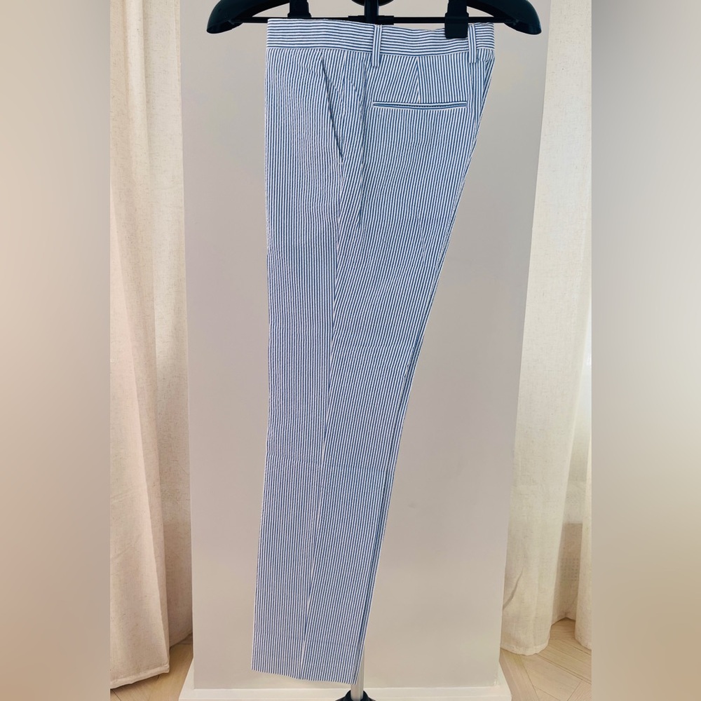 NWT JCrew Crewcuts Boy’s Seersucker Thompson Dress Pants size 16